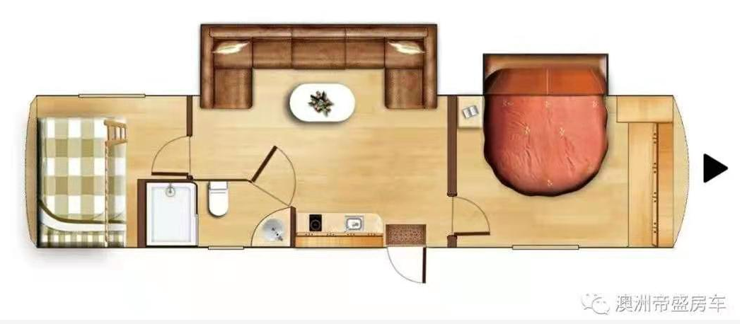 帝盛房车-11米两房双拓款营地房车(图2)